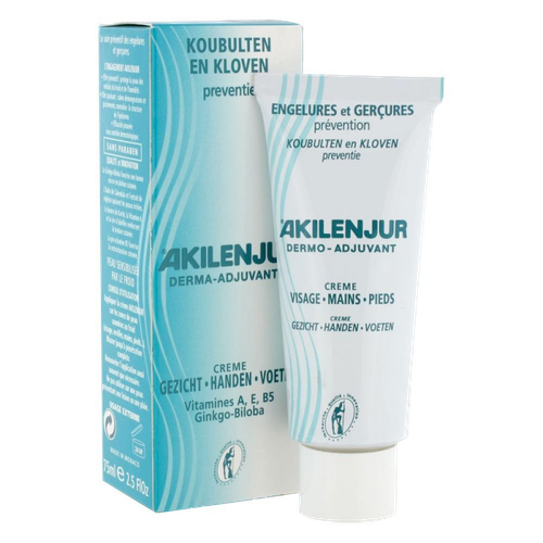 Image Akiléïne Akilenjur Crème Engelures et Gerçures 75ml 