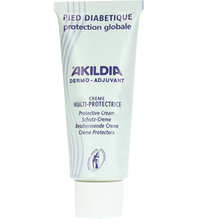 Image Akiléine Akildia Crème Protectrice Pour Pied Diabétique 75ml