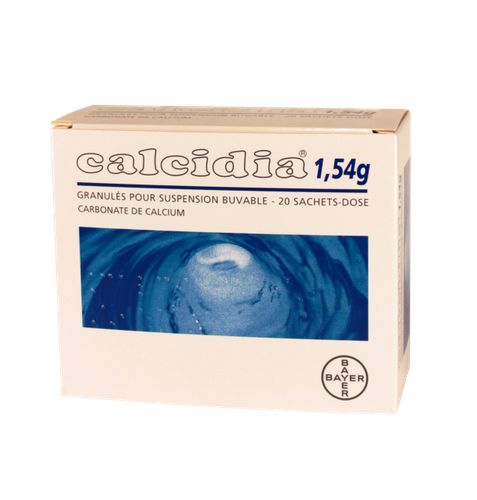 CALCIDIA 1,54G SACHET 20