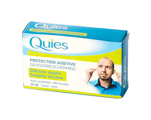 Image QUIES PROTECTION AUDITIVE CORDELETTE BOITE 1 PAIRE